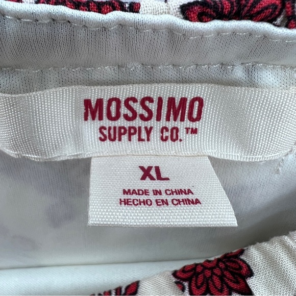 Mossimo Ruffled Strapless Paisley Print Dress, XL - Picture 5 of 10